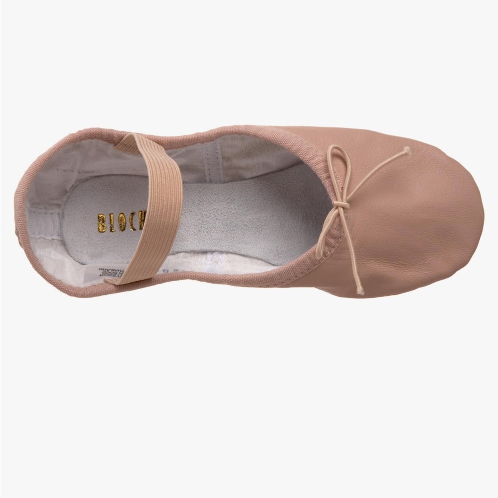 Bloch Pink Ballet Flats with Classic Design
